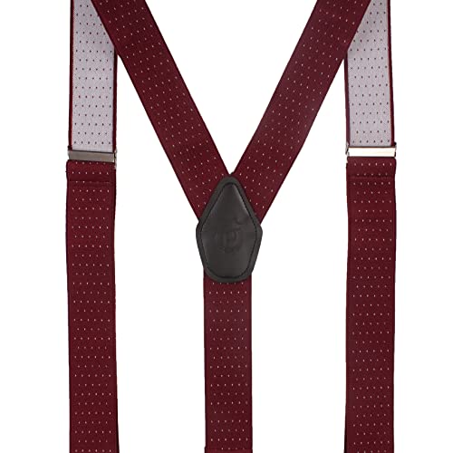 Image of Peluche Steaming Polka Dot Suspenders (3.5cm Strap Width Elastic)