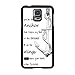 ABC(TM) New Anchor Quotes Back Hard Case Cover for Samsung Galaxy S5 I9600