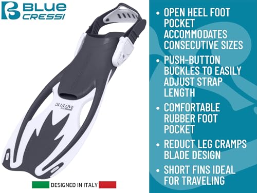 Image of Cressi Kids Snorkeling Gear for Kids 3 to 8 Years Old | Rocks