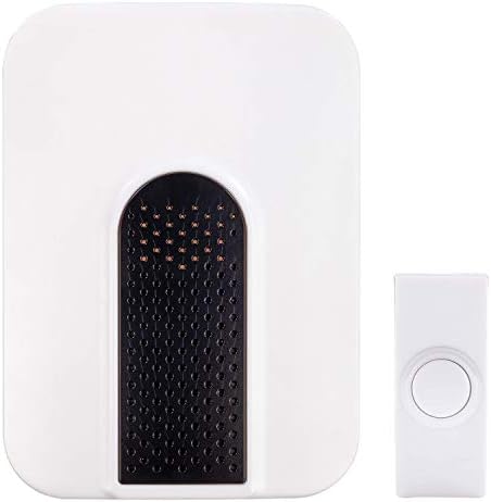 Wireless Basic White Plug-In Doorbell Kit image 2