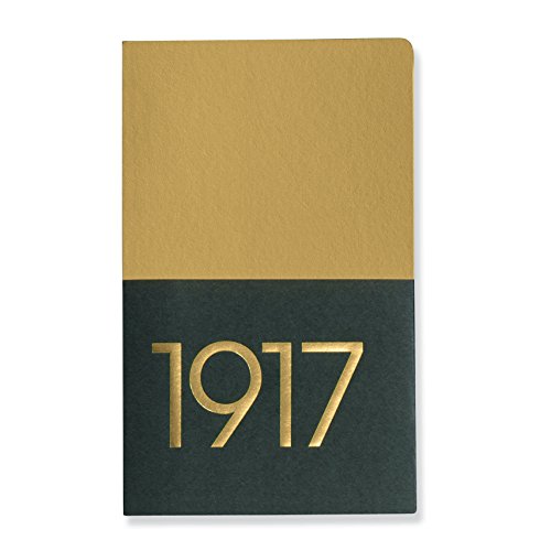 Leuchtturm1917 (355528 Metallic Edition Jottboks Pocket (A6), 60 num. sidor (2-pack), enkel, guld