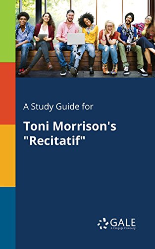 A Study Guide for Toni Morrison's