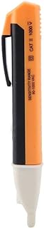 Oumefar Non Contact Electric Voltage Tester Range 60V to 1000V Digital Test Pen Buzzer Alarm Power Detector Sensor 1AC-D with LED Flashlight Adjustable Sensitivity