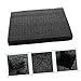 LOPUNER Black Grid Foam Sheet 500x300x30mm Packing Insert Pad Foam Case Insert for Transportation Packaging for Industrial Shipping Protection