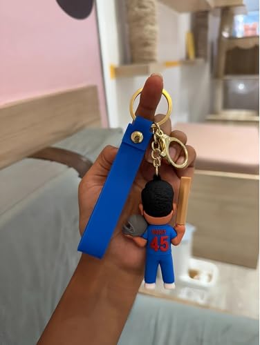 Image of Cute 3D Keychain | Keyring & Quirky Bag Charm | Hard Silicone, Unbreakable | Travel Essential | Kids Friendly | Strap & Bag Hook