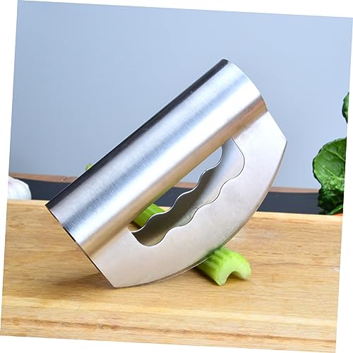 Cortador y picadora para ensalada doble cuchilla acero inoxidable miniatura 6