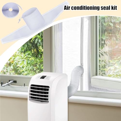 Kit d'étanchéité portable pour fenêtre de climatiseur isolant et étanche - 2