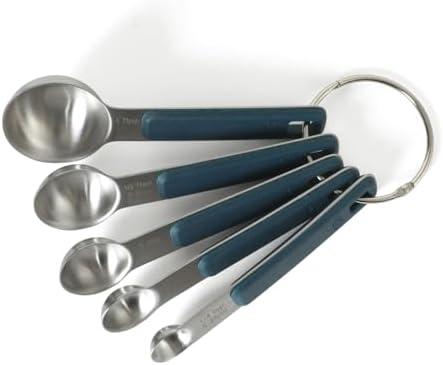 Calphalon Prime Measuring Spoons, Plastic Measuring Spoon Set, 5-...