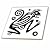 3dRose ct_80233_4 Ancient Mexican Motif-Ceramic Tile, 12-Inch