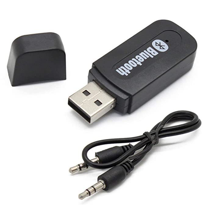 SP BT-Receiver Car Wireless Bluetooth Receiver Adapter 3.5Mm Aux Audio Stereo Music Home Hands Free Car Kit Device