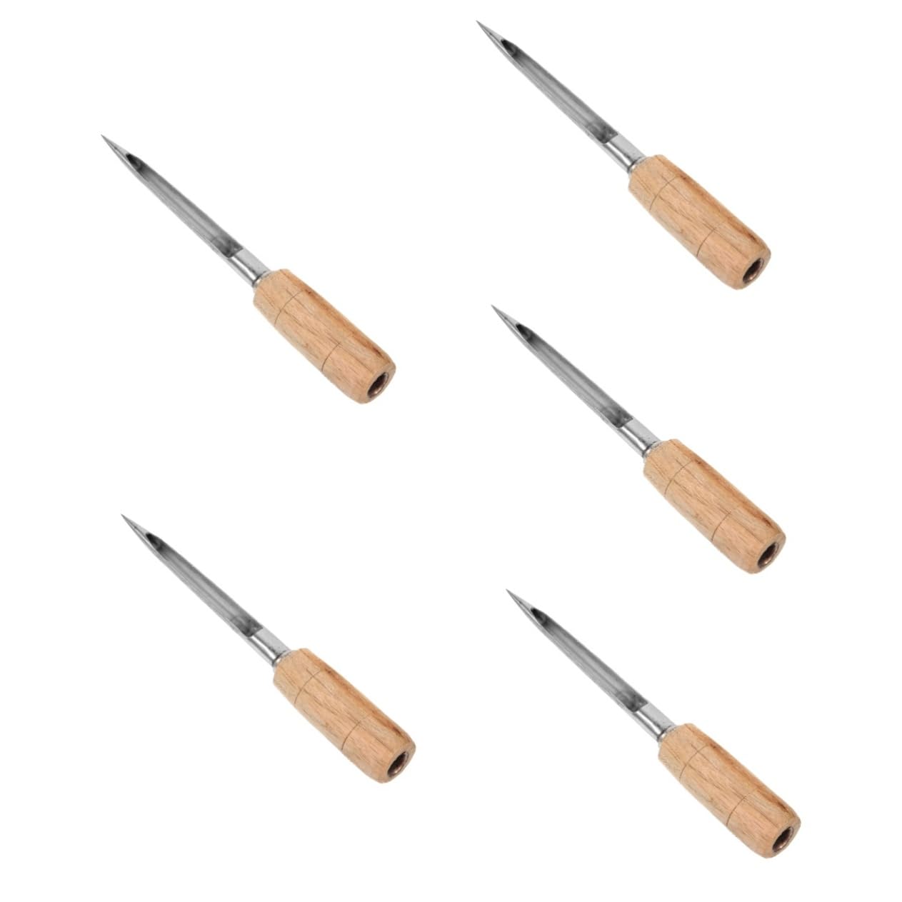 ULTECHNOVO 5piezas Muestreador De Granos De Inoxidable Mango De Herramienta Multi-funcional Para Muestreo De Granos Maíz y Cereal Granjas Fácil De Limpiar y Usar