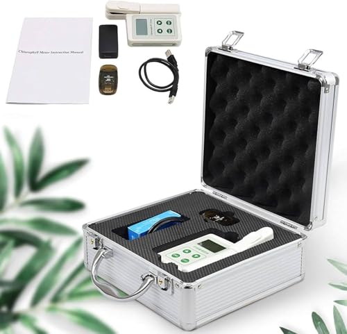 Medidor de clorofila portátil de 2000 mAh con conexión USB para datos 2