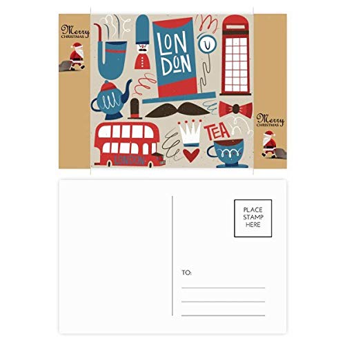 Cartes postales bus britannique lot rigide pour envoi postal sans pliure