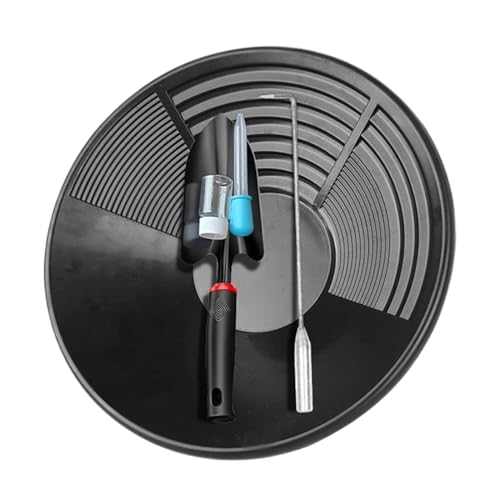 Genérico Juego de Bateas para Buscar Oro - Batea para Buscar Oro | Equipo Completo para Prospección Y Búsqueda De Y Gemas para Adultos Y Principiantes