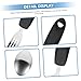 COOLHIYA Adaptive Utensils Anti-Tremor Non-Slip Tableware for Elderly Arthritis Hand Tremble Aid Lightweight Stainless Steel Plastic Handle
