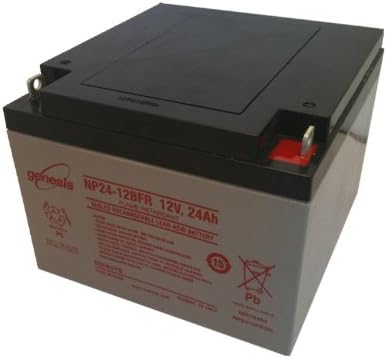 Genesis NP Series NP24-12BFR 12 Volt / 24 Ah @20 Hr with NB M5 Terminals