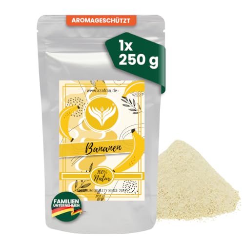 Azafran Bananenpulver - Bananen gefriergetrocknet gemahlen 250g