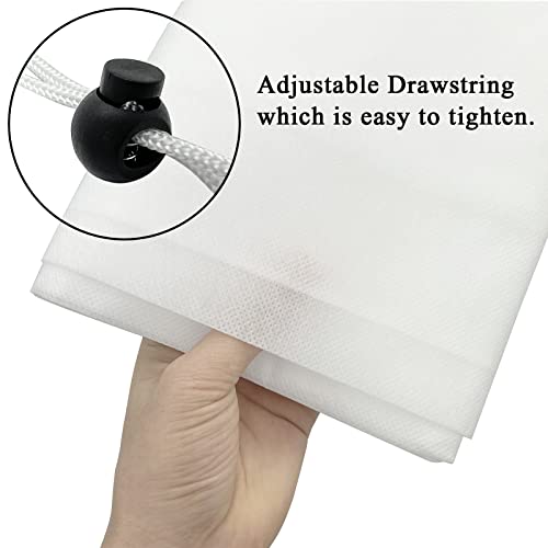 Skarummer Winter Plant Covers Freeze Protection 32X47 Inch Garden Frost Tree Blanket Shrub Covers With Drawstring For Cold Weather Frost Protection Sun Protection (5 Pack) #TOP4