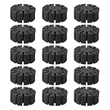 HEMOTON Soporte Separador de Flechas de Espuma 15 Piezas Organizador de Bastidor para Tiro Accesorio Compatible para Carcajs Almacenamiento Seguro para Flechas en Actividades al Aire