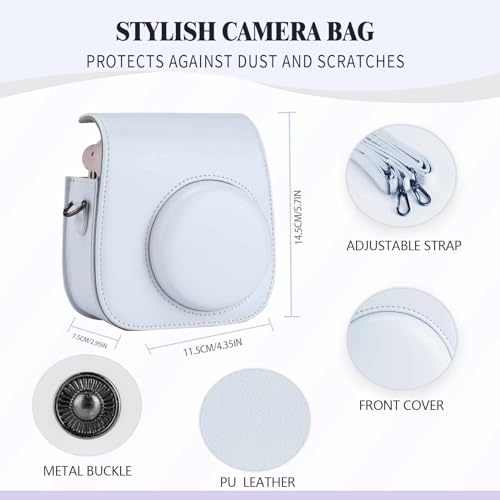 TONYLAIJIANTAO Instant Camera Mini 11/12 Accessories Compatible with Fujifilm Instax Film Camera - Image 2