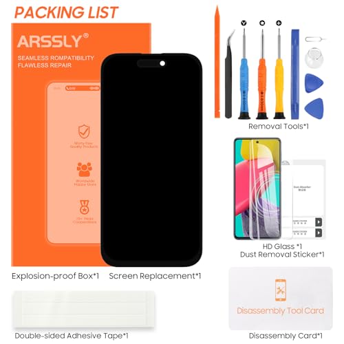 Écran LCD iPhone 16 bloc afficheur tactile haute réactivité avec outils complets - 7
