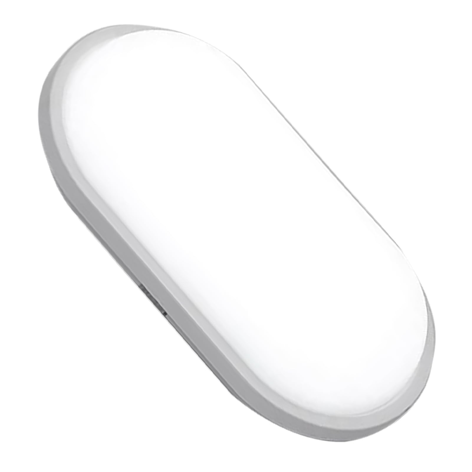 Marhynchus Lámpara de Techo LED Súper Brillante para Balcón de Baño Baño Pared Al Aire Libre Material PVC