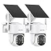 ANNKE (4) 1080P HD-TVI Security Camera Kits with Super Day/Night Vision, IP66 Weatherproof,4-Packed with Power Cables