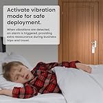 Personal Safety Alarm - 135dB Ultra Loud Siren with LED Strobe Light, USB-C Rechargeable, Compact Keychain Alarm for Women/Men, Emergency Flashlight & Vibration Alert(White) - Image 5