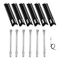 GR2205723-OG-00 Grill Replacement Parts for Outdoor Gourmet Grill Parts 6 Burner GR2323101-OG-00 FSOGBG1108 162193 Outdoor Gourmet UFHP2 Heat Plates GAS-6B0001 Burner ELE-5B0001 Igniter