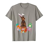 Photo Gallery dobermann rosso con orecchie da coniglietto happy easter dog lover maglietta Photo Gallery dobermann rosso con orecchie da coniglietto happy easter dog lover maglietta