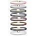Milakoo Velvet Choker Necklace Set For Women Girls Gothic Tattoo Lace Black Chokers 8 PCS