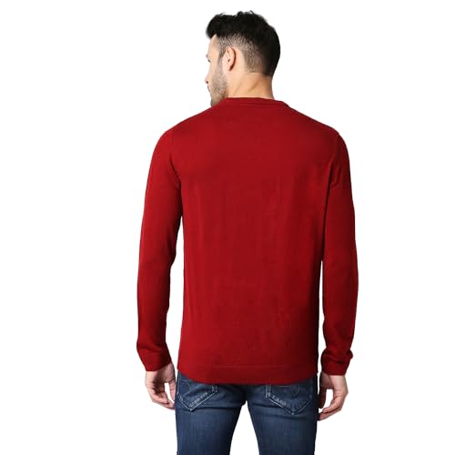 Image of Pepe Jeans Men's Acrylic Blend Classic V-Neck Sweater