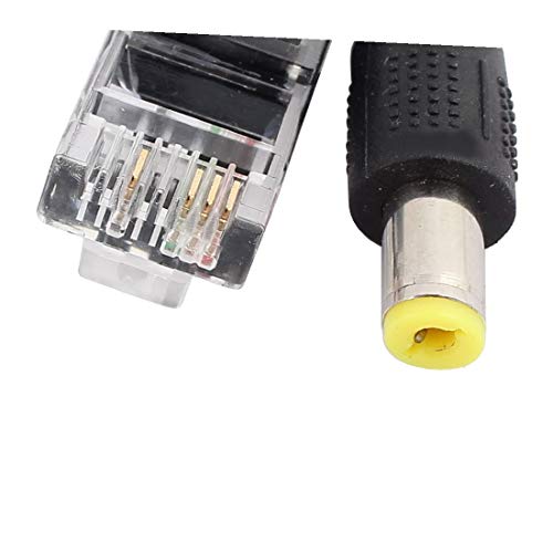 Inyector y divisor POE DC24V, salida DC12V 2A, 1 puerto RJ45, negro, modelo ML-102E, marca FIYA miniatura 5