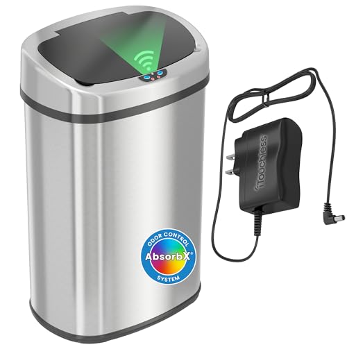 SensorCan Caneca de Basura Sensor 50 Litros Acero