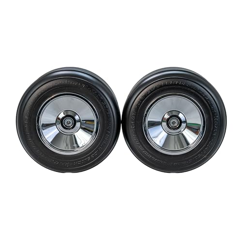 AlveyTech Rear Drift Wheels for the Razor DXT Pedal-Powered Drift Trike (Set of 2) - Replacement Pair 10" Wheel with Slick Tires for Non-Electric Power DXT Tricycle Model Only (W20030501048) by AlveyTech - Image 9