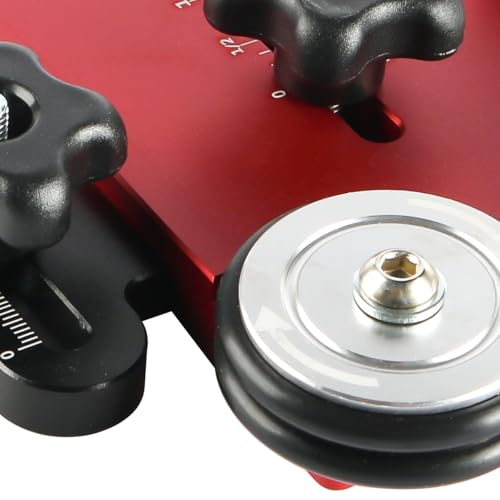 Sarini Woodworking Bearing Wheel Presser Bearing Roller Feather Board Table Saw Flip Roller Feather Board For Table Saw Router Table Saw Clamp Guide - Image 4