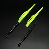 SAMS FISHING 2Pcs x Plastic Hook Disgorger Set Hook Remover , Loop Tyer & Disgorger , Hair Rig Needle (Disgorger & Hair Rig Needle)