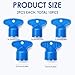FdcLixuvol 10 Pieces Faucet Aerator Removal Tool, Aerator Wrench Key Set Universal Sink Removal Wrench Tool with 5 Sizes M16.5, M18.5, M21.5, M22.5, M24 for Bathroom Kitchen Faucet Maintenance