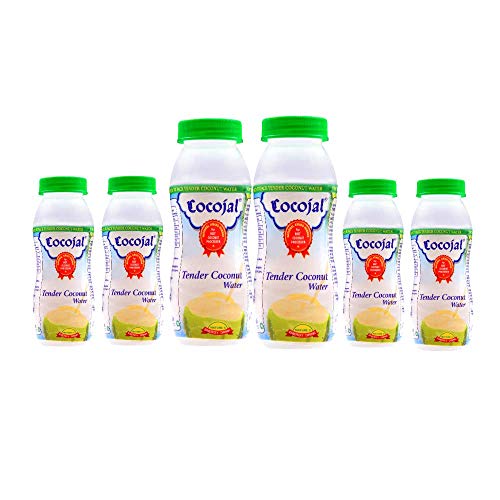 Image of Cocojal Natural Tender Coconut Water, Pack of 6 + Cocojal Pineapple Tender Coconut Water, Pack of 6