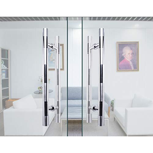 Poignée de porte en verre facile à installer push-pull - 8