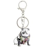 Bulldog Charm Zubehör Gewicht: 0,6 Unzen & Größe ca. 1.65