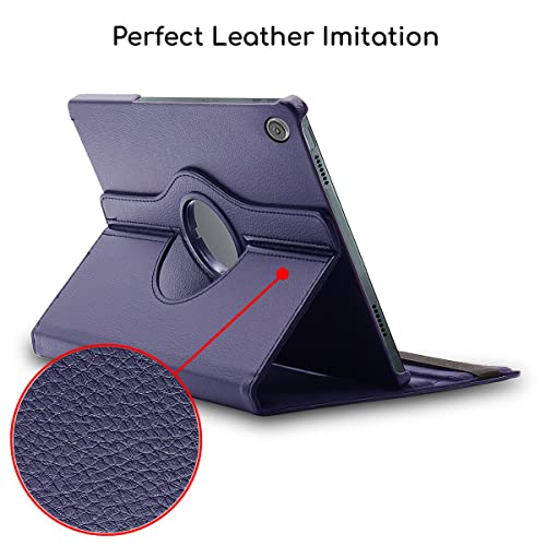 ebestStar - for Lenovo Tab M10 Plus 10.6 Case (Gen 3), Cover 360 Rotating Protection, PU Leather, Dark Blue - Image 3