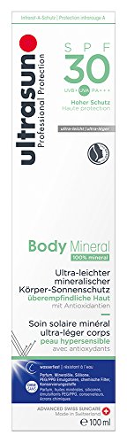 Ultrasun Body Mineral Sonnencreme SPF30 100ml für empfindliche Haut