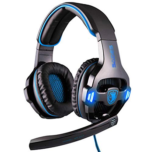 Household items E-Sports Gaming Headset, Head-Mounted Computer Headset, 360-degree Surround 7.1 Channel Headset, Noise-Cancelling Microphone Headset, White, Black