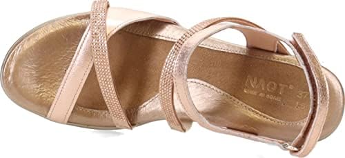 NAOT Footwear Women's Innovate Sandal Soft Rosegold Lthr w/Rosegold Stones 10-10.5 N-M US | Image 4