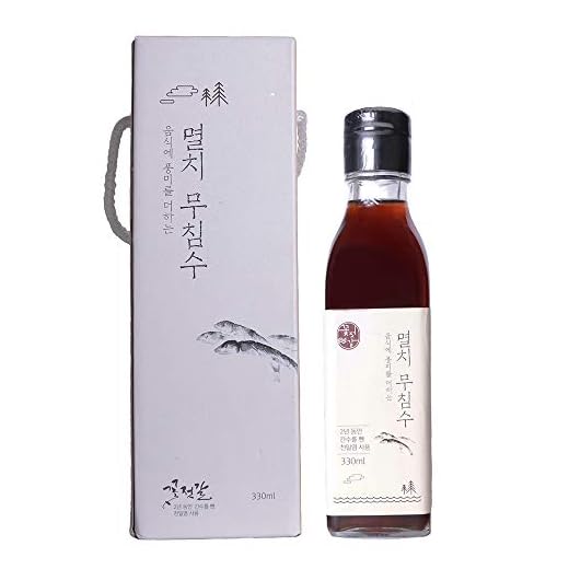 Premium 100% Korean Fish Sauce for Kimchi Korea Seasoning Deep Flavor Seasoning Sauce (Anchovy Sauce)