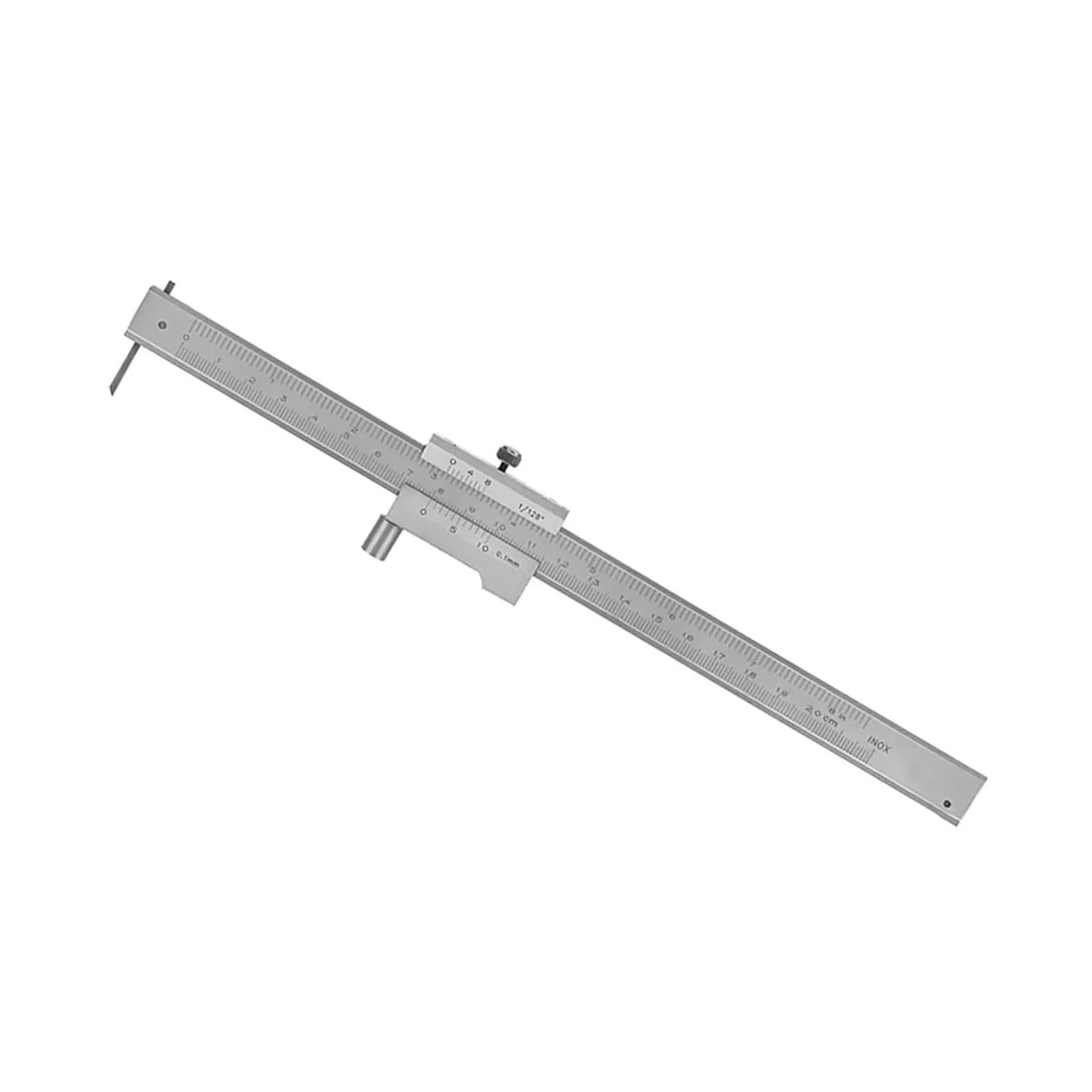 BDAYEK Vernier calipers Stainless Steel Parallel Marking Gauge Vernier Caliper Measuring Tool 0-200MM