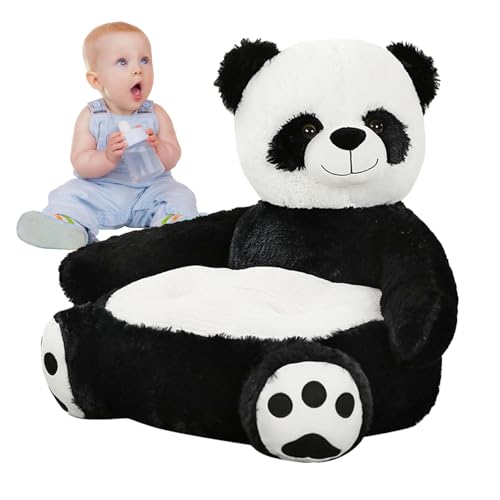 Silla de felpa para niños - Sillón de peluche de dibujos animados de peluche | Decoración de diseño lúdico para habitación de los niños, balcón, sala de estar y dormitorio