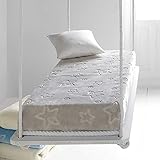 Pielsa Baby - 6627-93 | Manta Bebe | Manta Bebe recién Nacido | Manta Bebe Invierno | Manta Bebe Meses | Manta Bebe gofrado | Manta de Cuna | Color Gris | Tamaño 80 x 110