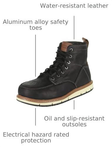 Image of KEEN Utility Men's San Jose 6 inch Alloy Toe Wedge Work Boots
